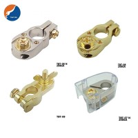 Heavy Duty Quick Release Copper Brass Stainless Steel Truck Car Lead Cable Battery Terminal Types Adapter With Plastic Cover